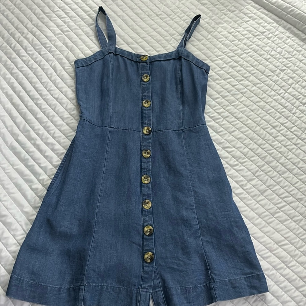 LOFT BLUE DRESS SZ 00P